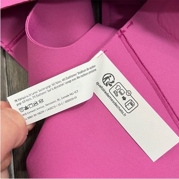 Lululemon NWT Go Further Bra with Support Code Technology Pow Pink Tone - Picture 8 of 10